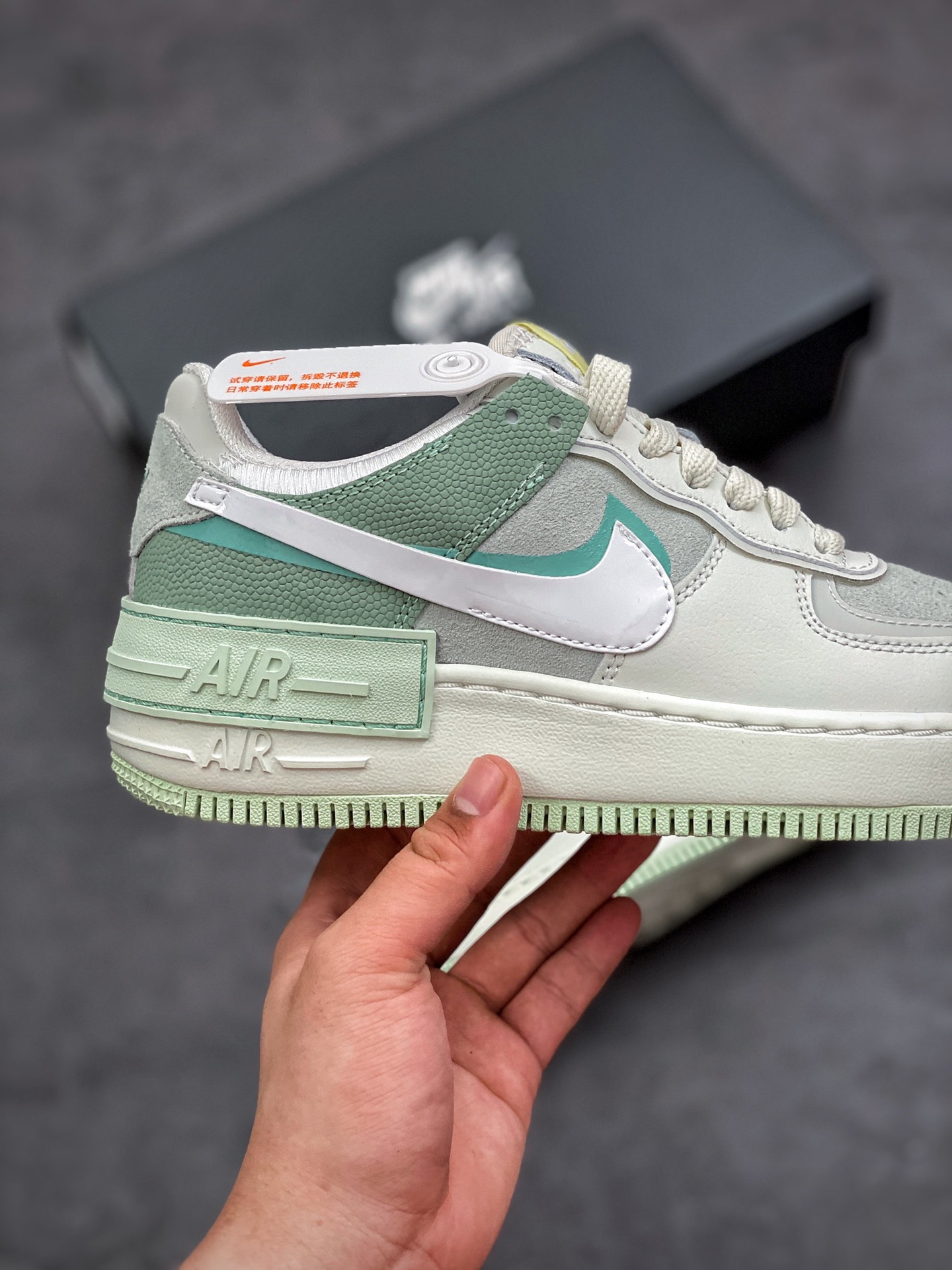 210 Nike Air Force 1 Shadow 解构系列空军一号低帮运动休闲板鞋 CW2655-001