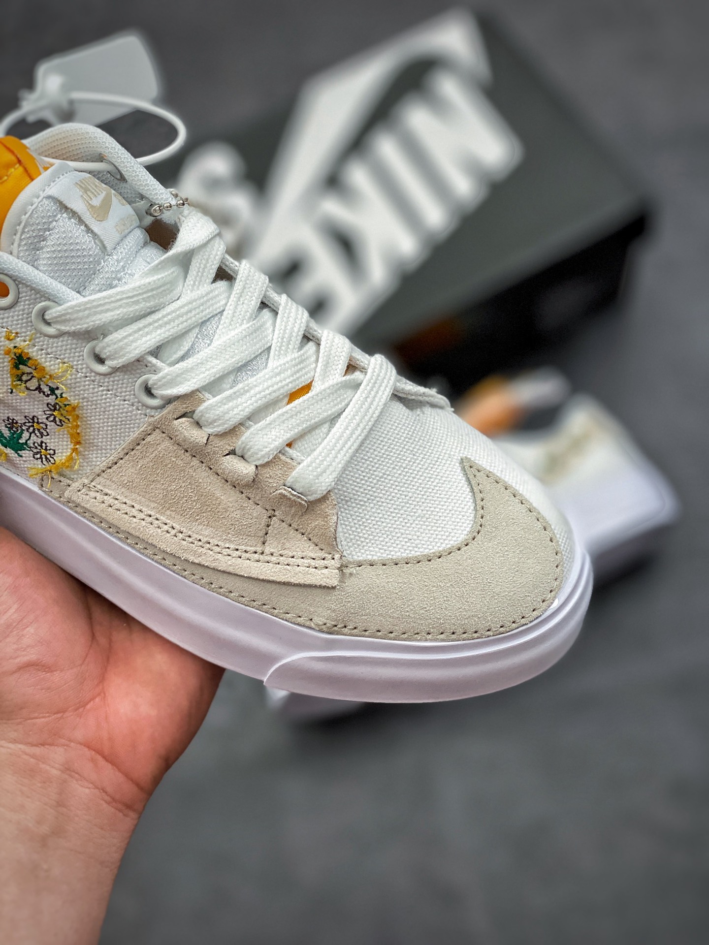240 NK SB Zoom Blazer Mid Edge”Hack Pack”解构补丁风货号：CI3833-412