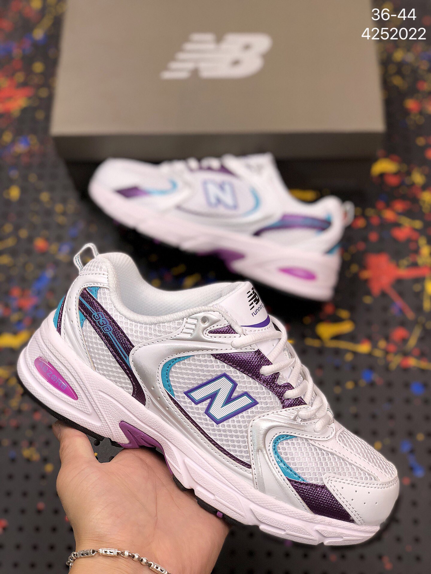 💰120 New Balance 新百伦 NB530 新款复古运动鞋 中性慢跑鞋 货号:4252022