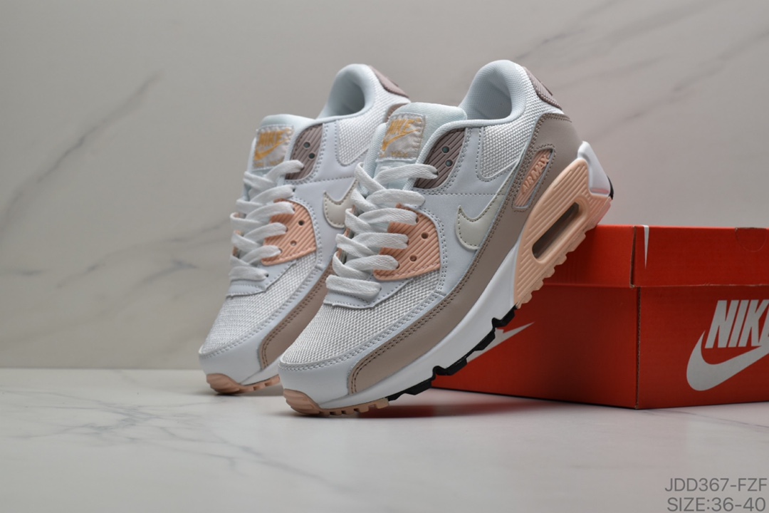 120 耐克Air Max 90 面世 30 周年Nike 经典新配色。古气垫百搭休闲运动慢跑鞋