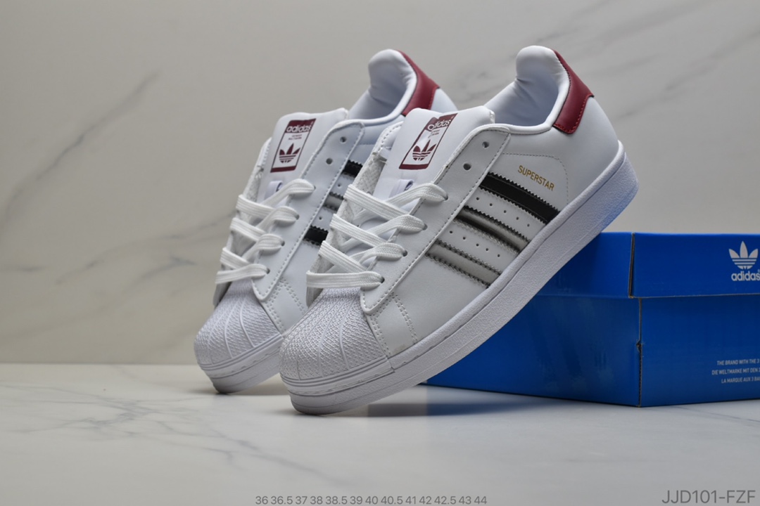 130 阿迪达斯三叶草 Adidas SUPERSTAR 2 W 贝壳头经典百搭休闲运动板鞋