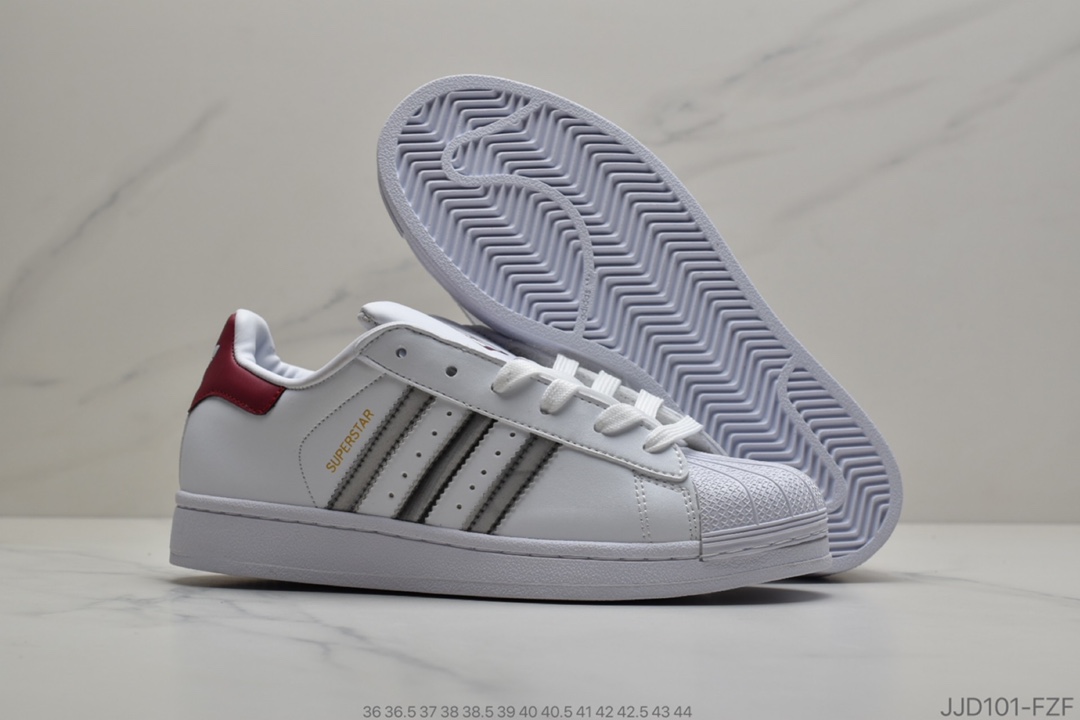 130 阿迪达斯三叶草 Adidas SUPERSTAR 2 W 贝壳头经典百搭休闲运动板鞋