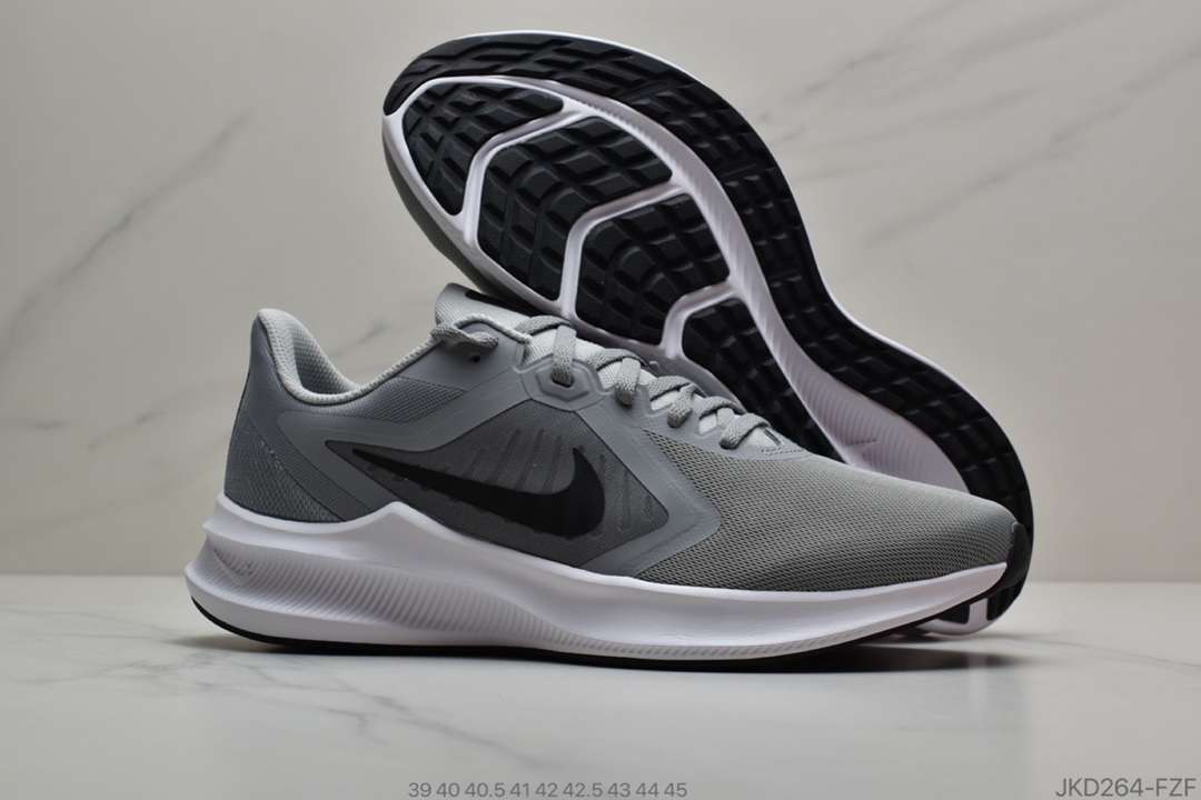 160 Nike Downshifter 10 登月V10代网面超轻透气跑步鞋货号：CI9981-004