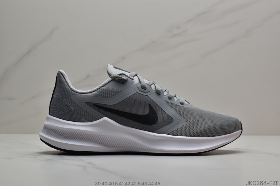 160 Nike Downshifter 10 登月V10代网面超轻透气跑步鞋货号：CI9981-004