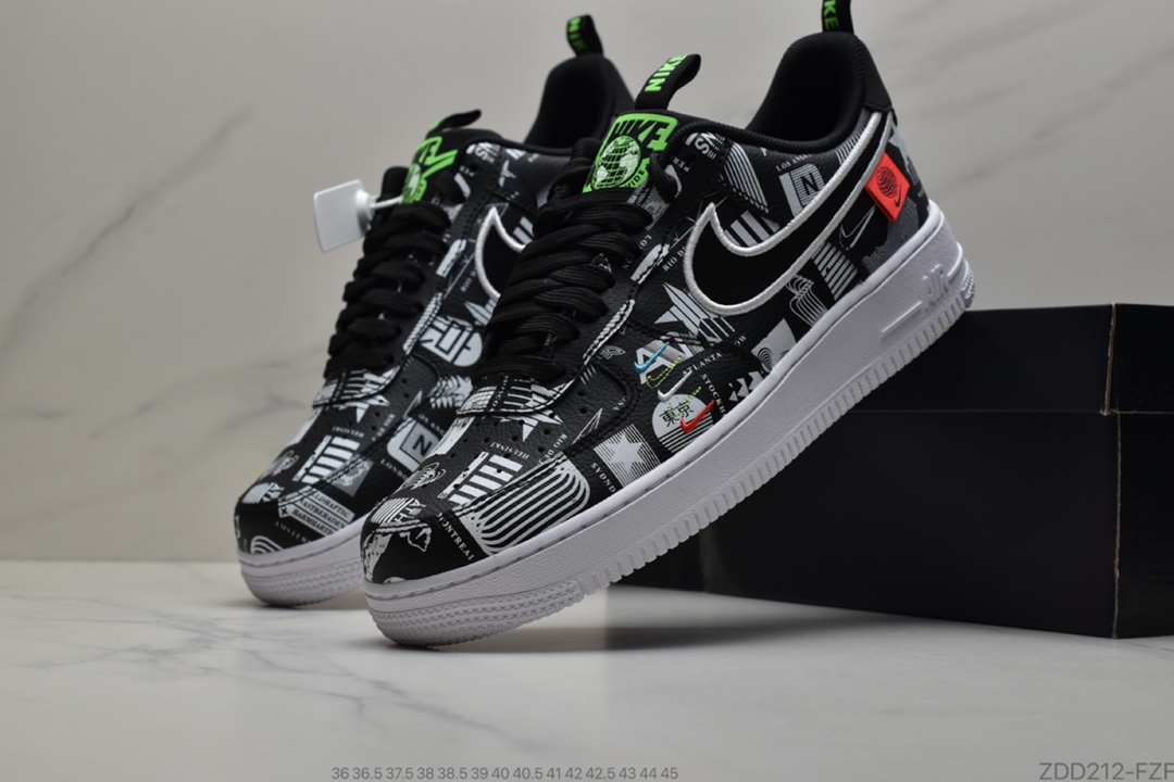 230 耐克Nike Air Force 1 '07 LV8 空军一号迪奥低帮运动休闲板鞋。货号：CZ5927 001