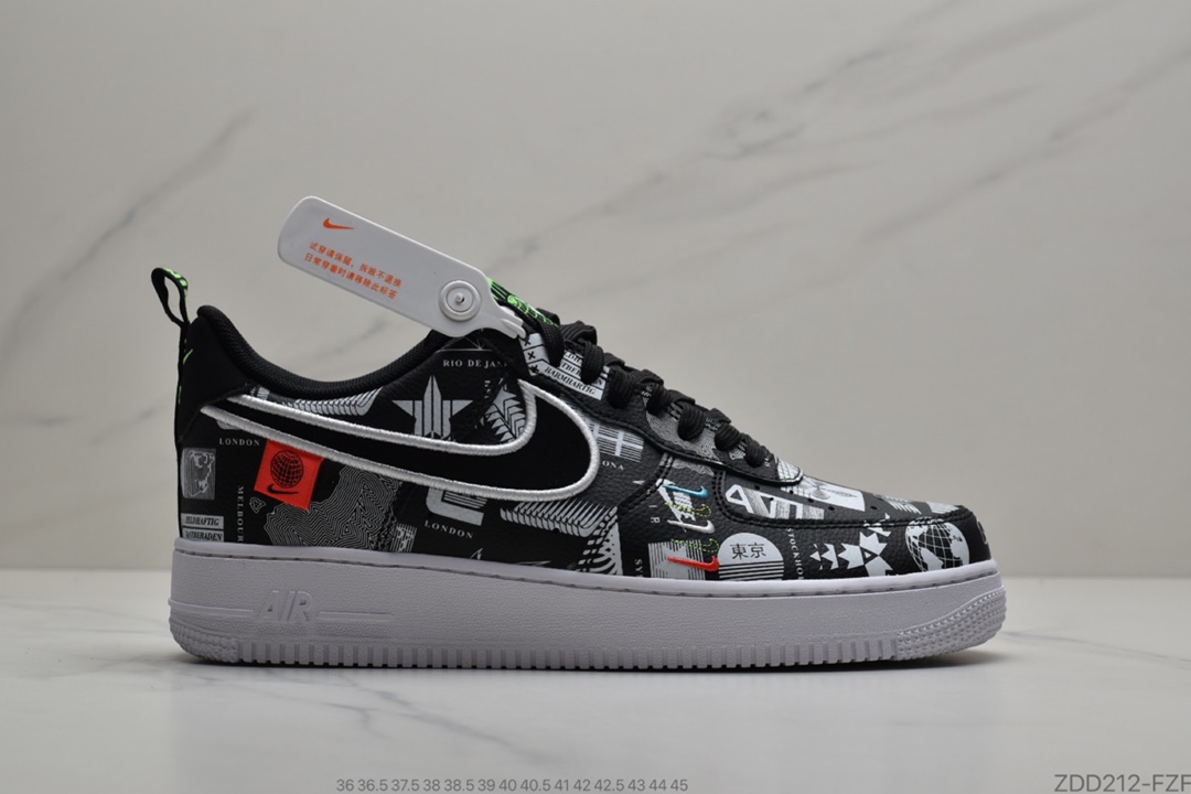 230 耐克Nike Air Force 1 '07 LV8 空军一号迪奥低帮运动休闲板鞋。货号：CZ5927 001