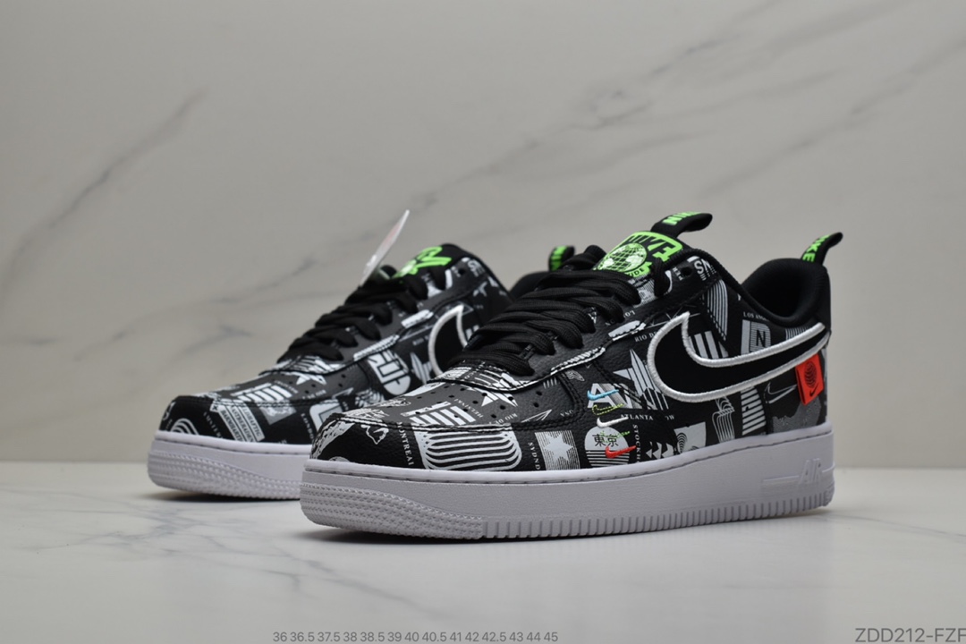 230 耐克Nike Air Force 1 '07 LV8 空军一号迪奥低帮运动休闲板鞋。货号：CZ5927 001
