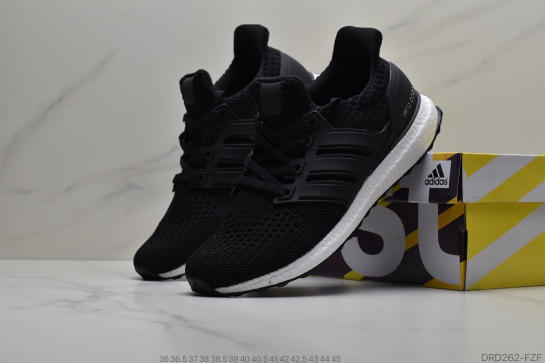 110 阿迪达斯UB 4.0 原面针织大颗粒Boost马牌原底 Adidas Ultra Boost 4.0 轻便休闲跑鞋