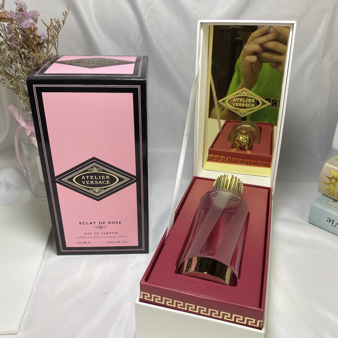 Atelier Versace Éclat de Rose Eau de Parfum - 100ml - Pink Bottle 2 i1590344120 4476 0