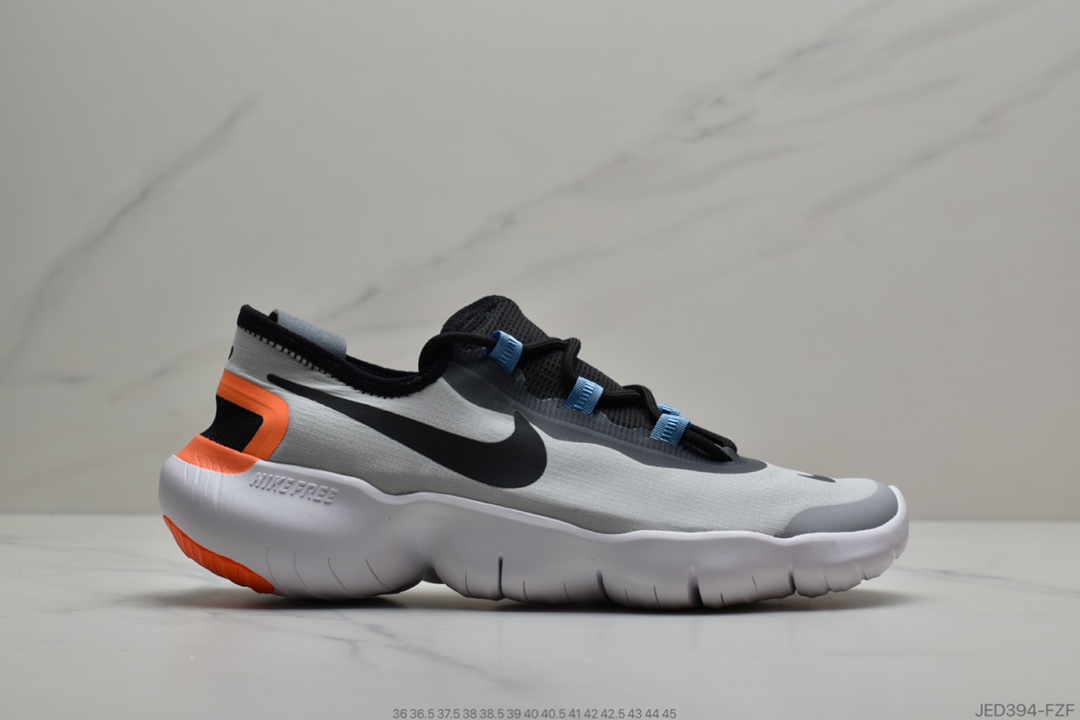 150 公司级耐克NIKE FREE RN 5.0 赤足2020超软缓震跑鞋跑步鞋休闲运动鞋CI9921-100