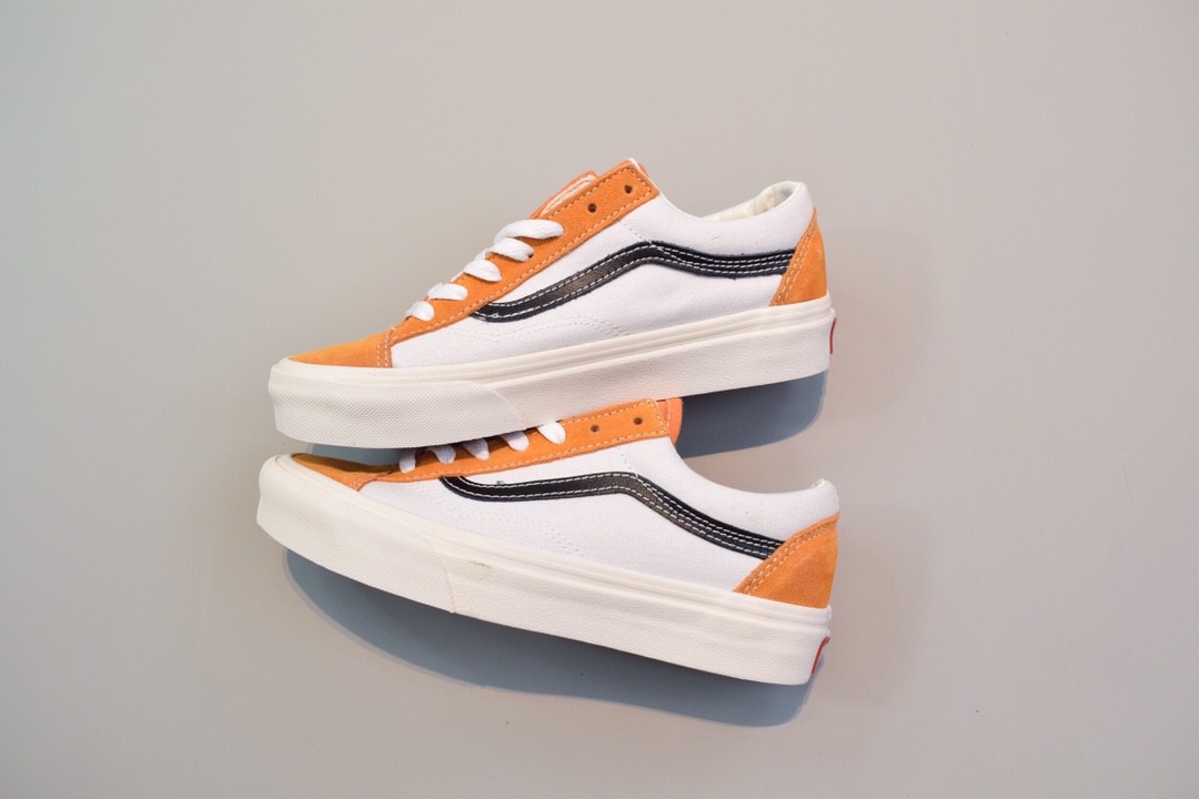 批发价100
Vans Style 36  夏日新款 官方同步发售  复古硫化板鞋橘子汽水系列 经典百搭 原厂硫化工艺 
Size：35 36 36.5 37 38 38.5 39 40 40.5 41 42 42.5 43 44