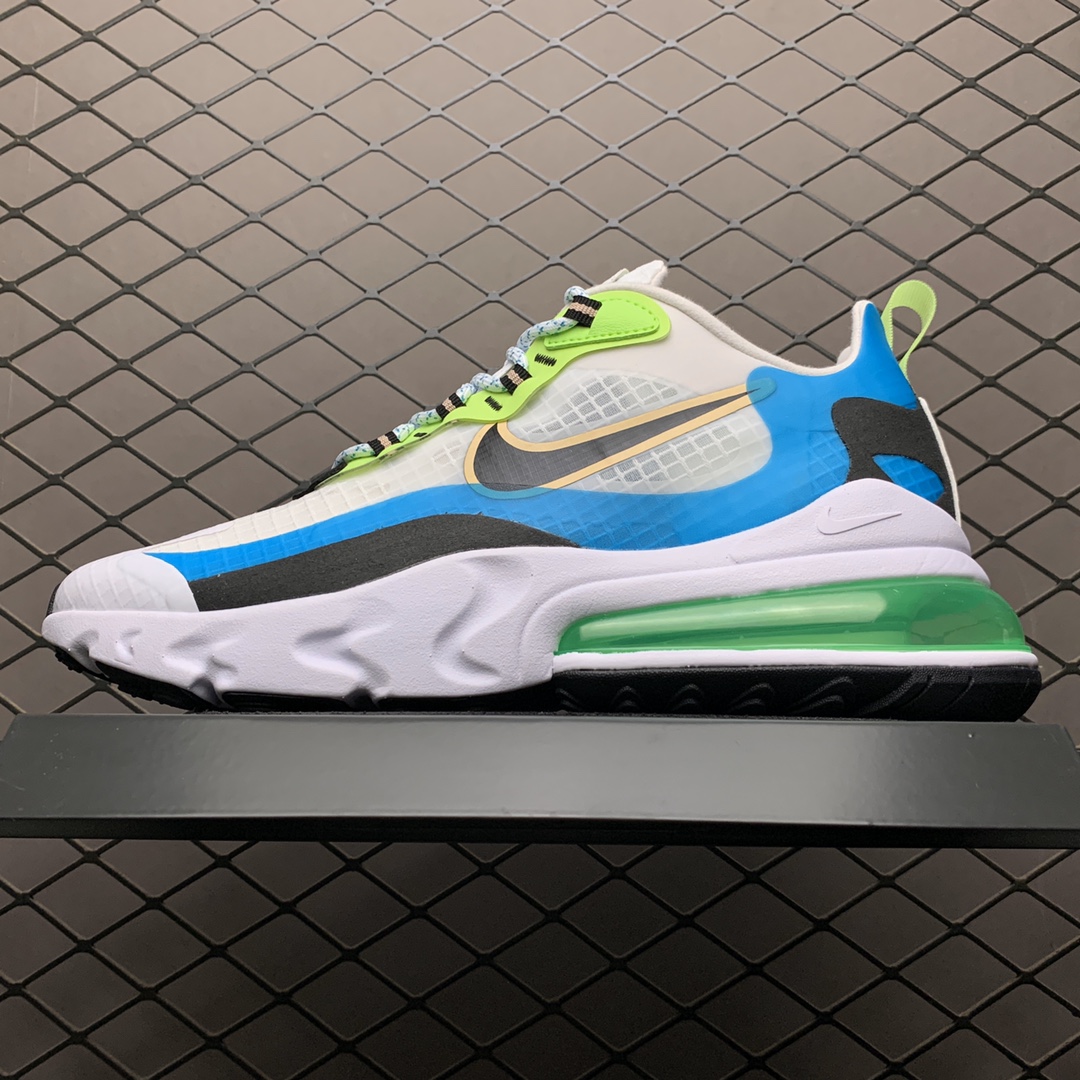 190 Nike Max 270 React SE 混合科技 半掌气垫跑步鞋 CT1265-300