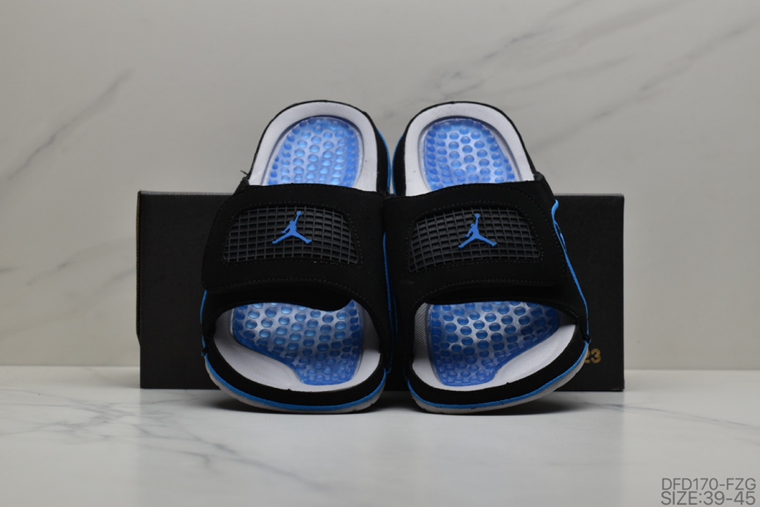 70 乔丹拖鞋系列 Jordan Hydro IV Retro乔丹拖鞋 AJ4 乔四代拖鞋 货号：532225 104
