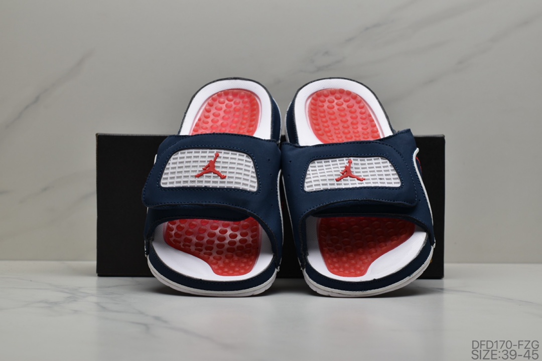 70 乔丹拖鞋系列 Jordan Hydro IV Retro乔丹拖鞋 AJ4 乔四代拖鞋 货号：532225 104