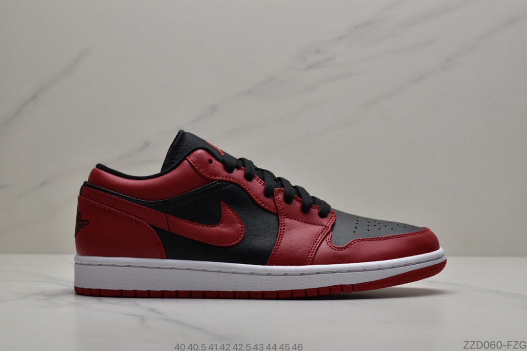 250 公司级 Air Jordan 1 Low”Spruce Aura”AJ1乔一丹代低头帮层经典复古文休化闲运篮动球鞋 黑红禁穿 货号：553558-606