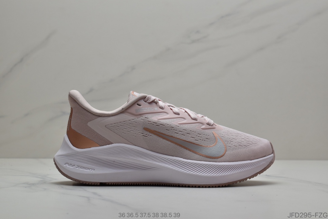 170 公司级 耐克Nike Air Zoom Winflo 7代 网透面气 训练步跑鞋 货号:CJ0302-601
