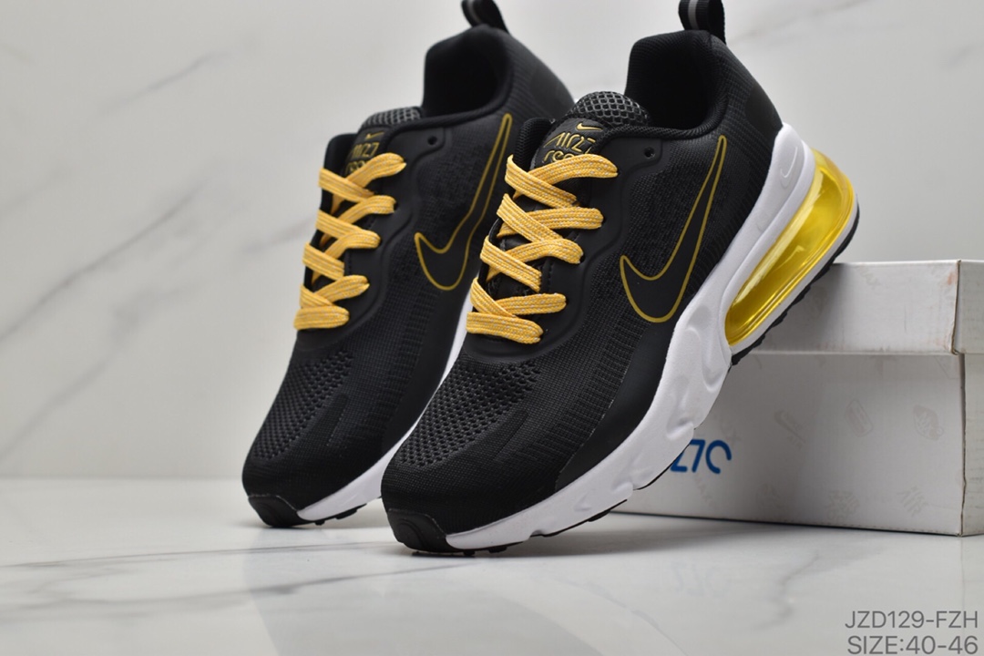 140 耐克Nike Air Max 270 V2 耐克掌半气垫针织透气面缓跑震鞋