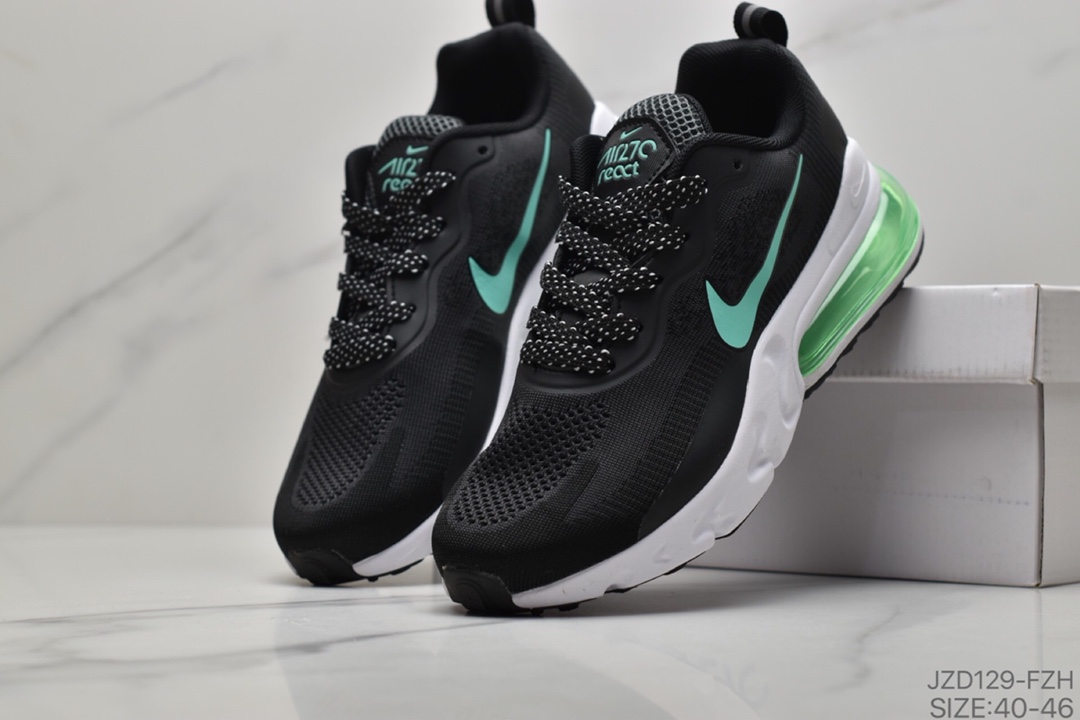 140 耐克Nike Air Max 270 V2 耐克掌半气垫针织透气面缓跑震鞋