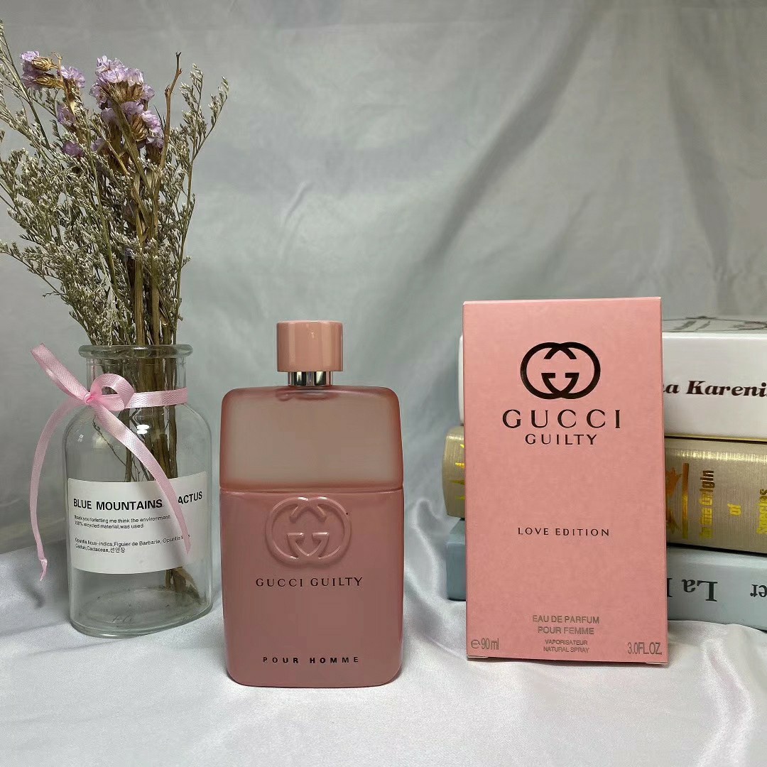 55. Perfume de mujer Gucci Guilty Love Edition frasco rosa 90ml 🔜 calidad 1:1❗️Gucci/Gucci Guilty Edición Limitada San…