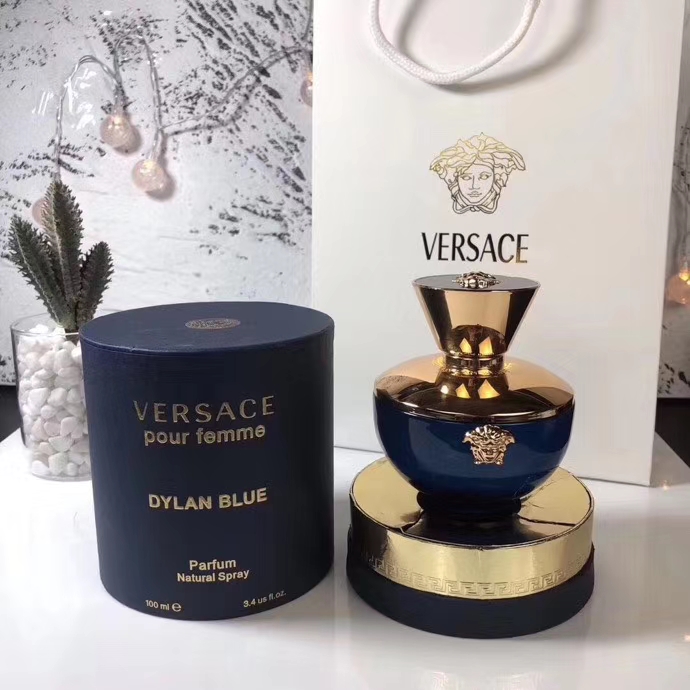 60. Perfume Versace Dylan Blue para mujer 100ml 🔜 Calidad 1:1❗️ Versace/ Dylan Blue Perfume para mujer 100ML Familia o…