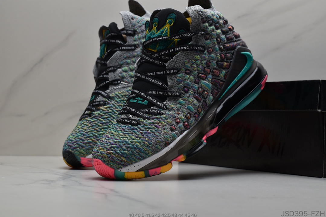 200 耐克 Nike LeBron x Uninterrupted LBJ詹姆斯17 GS 篮球鞋 CU4113-400