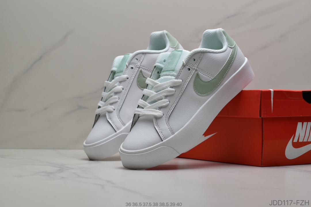 120 耐克W NIKE COURT ROYALE AC运动鞋低帮小白鞋轻便休闲鞋板鞋AO4222 105