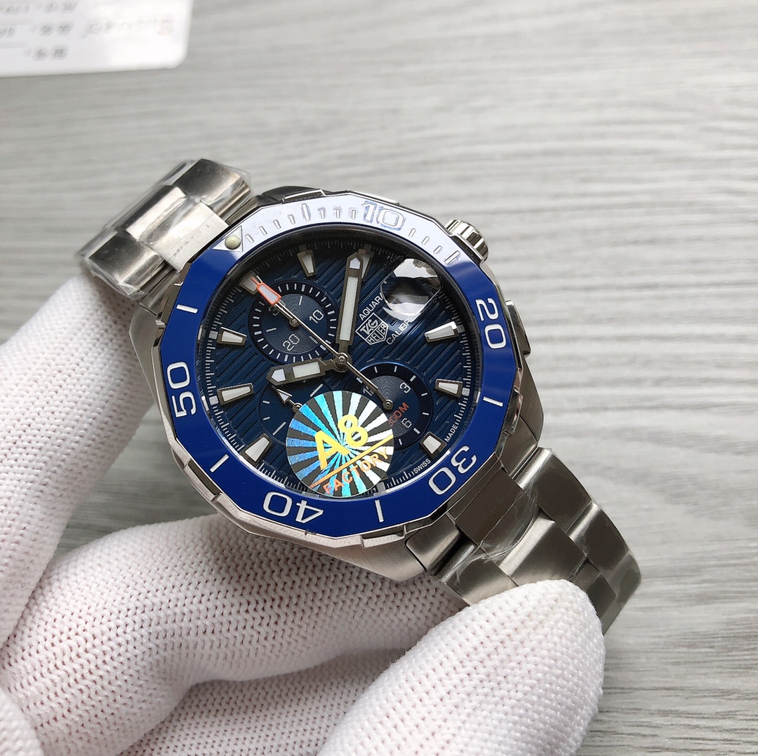 Producido por SJ 750 Original Tag Heuer 🎮H32 Aquaracer Series CAY211B.BA0927 Reloj (Palabras clave: Aquarace…