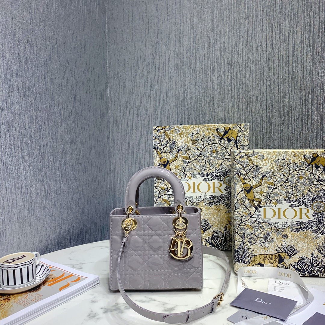 Dior Bags Handbags Buy 1:1
 Gold Sewing Cowhide Lady
