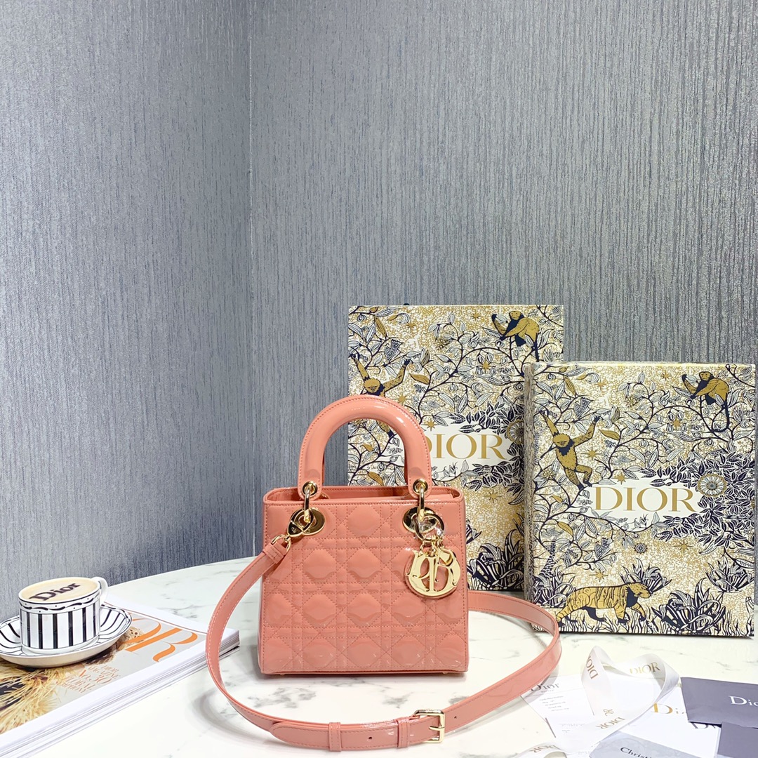 Dior Good
 Bags Handbags Gold Sewing Cowhide Lady