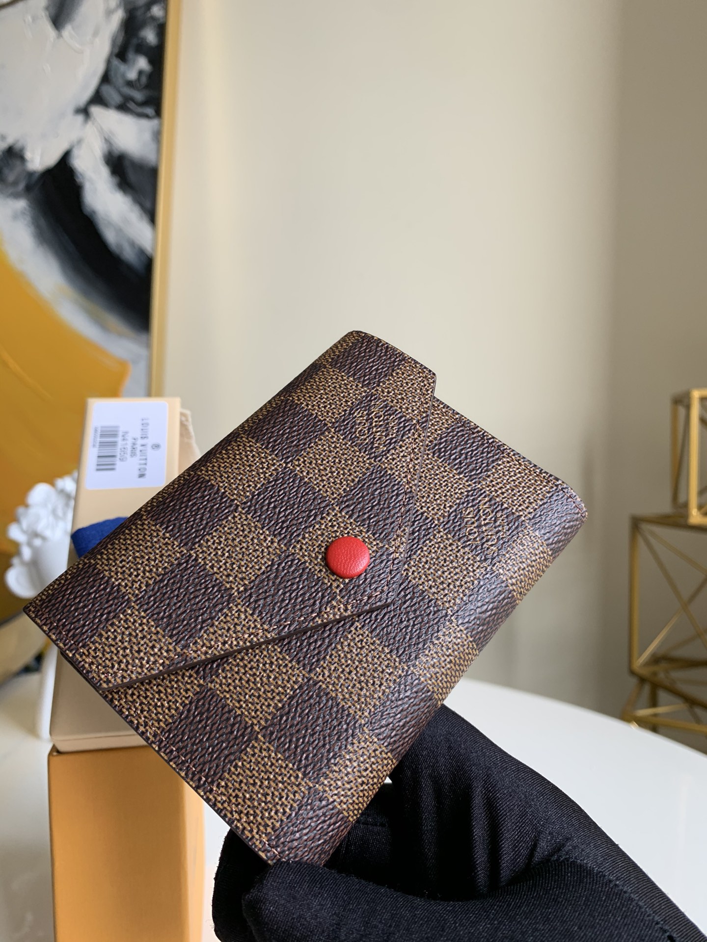 NO:395878,[Exclusive real shot N41659] The latest coded FL is not only for chips, but also pursues high quality. Classic pellet coffee grid. Three-fold wallet Doudou 12CM Y., LV [original skin], louis vuitton, wallets19860909【独家实拍N41659】最新编码FL不止于芯片 更追求高品质 经典颗粒咖啡格 三折钱包豆豆12CM Y.,LV【原厂皮】,louis vuitton,wallets,Bag