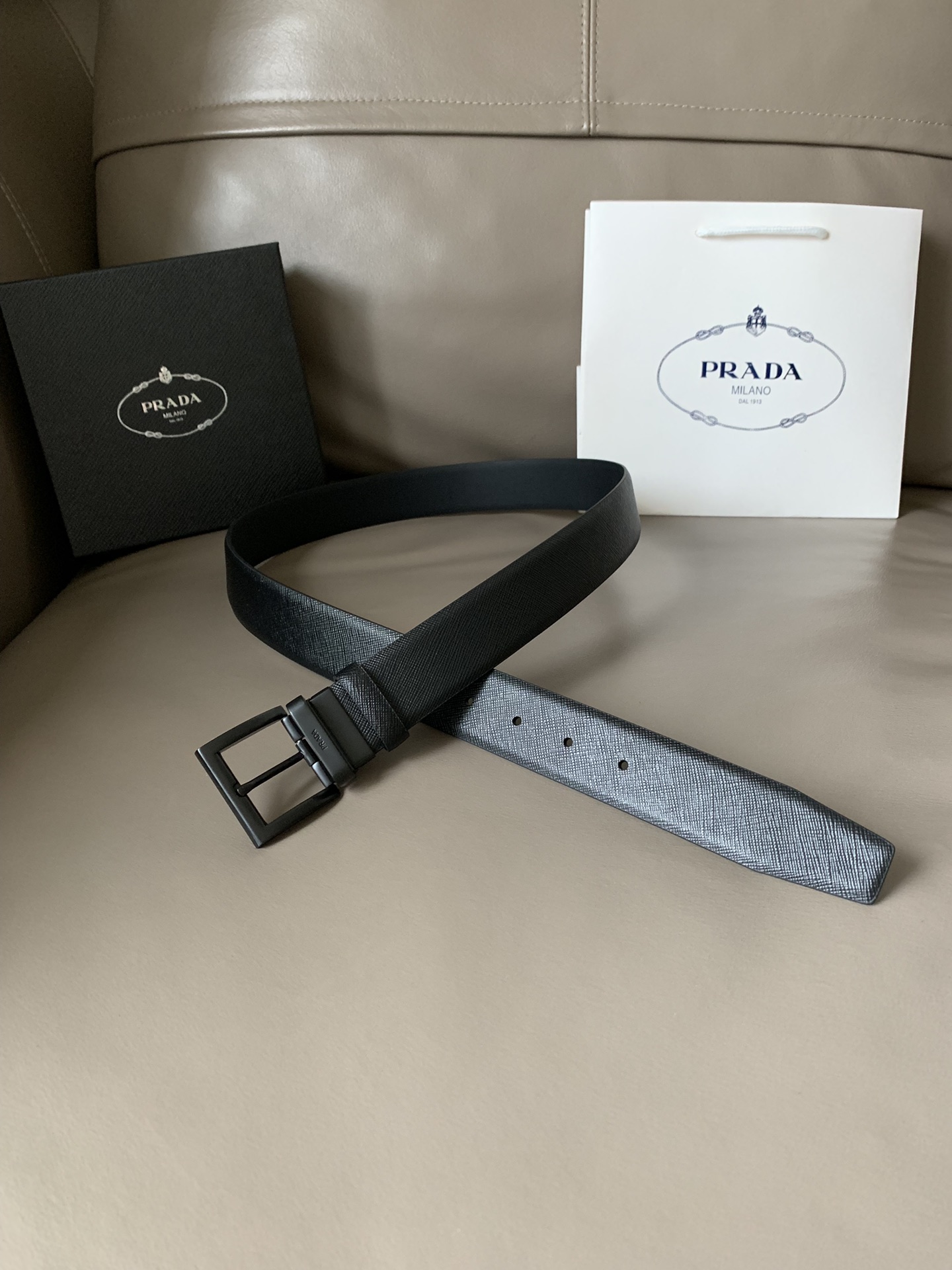 [Prada Belts]Ideal accessory for Prada men