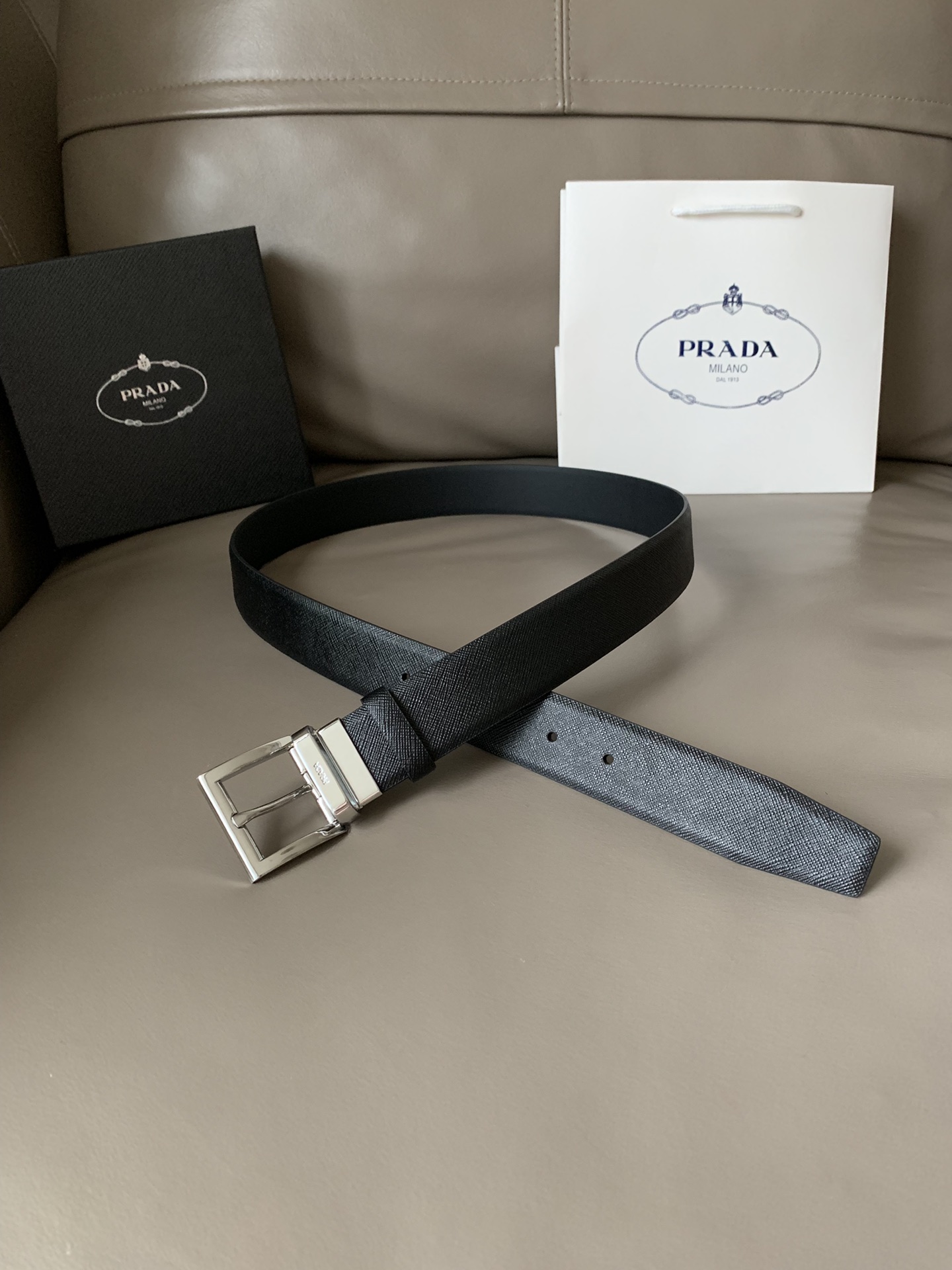 [Prada Belts]PRADA Prada counter similar men