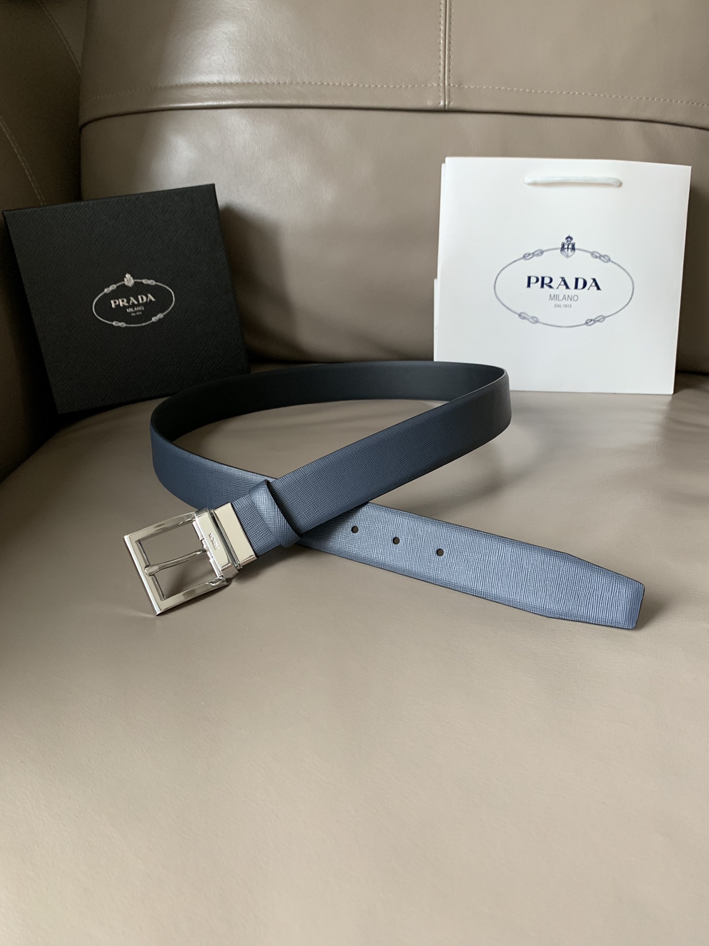 [Prada Belts]PRADA Prada counter similar men