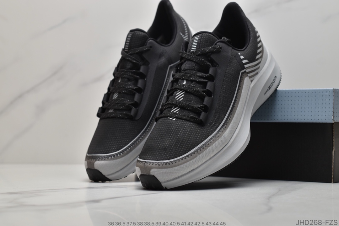 190 公司级登月6代 Nike Air Zoom Winflo 6 Shield 耐克网面透气 训练跑步鞋BQ3190 001