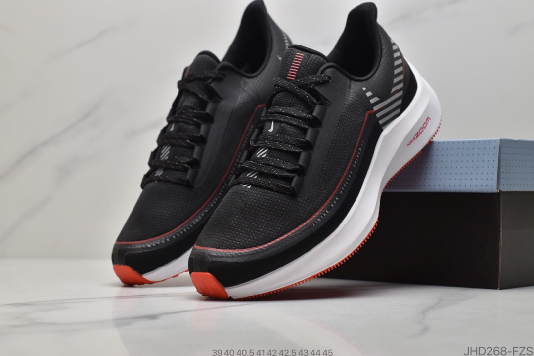 190 公司级登月6代 Nike Air Zoom Winflo 6 Shield 耐克网面透气 训练跑步鞋BQ3190 001