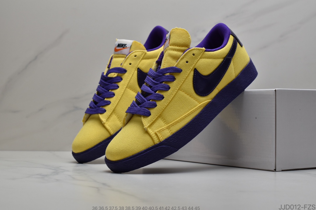 130 耐克Nike Blazer Low Lx开拓者复古低帮帆布休闲板鞋 货号：AV9371