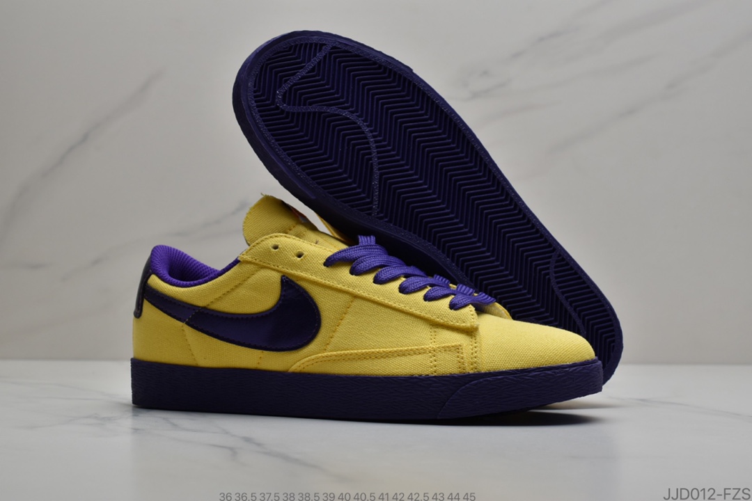 130 耐克Nike Blazer Low Lx开拓者复古低帮帆布休闲板鞋 货号：AV9371