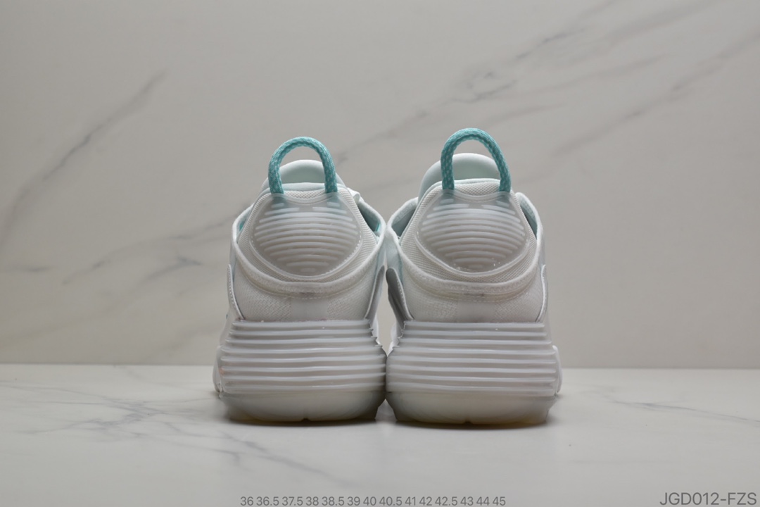 180 公司级Nk Air Max 2090白绿配色 2020春季新款气垫跑鞋 CK2612-101