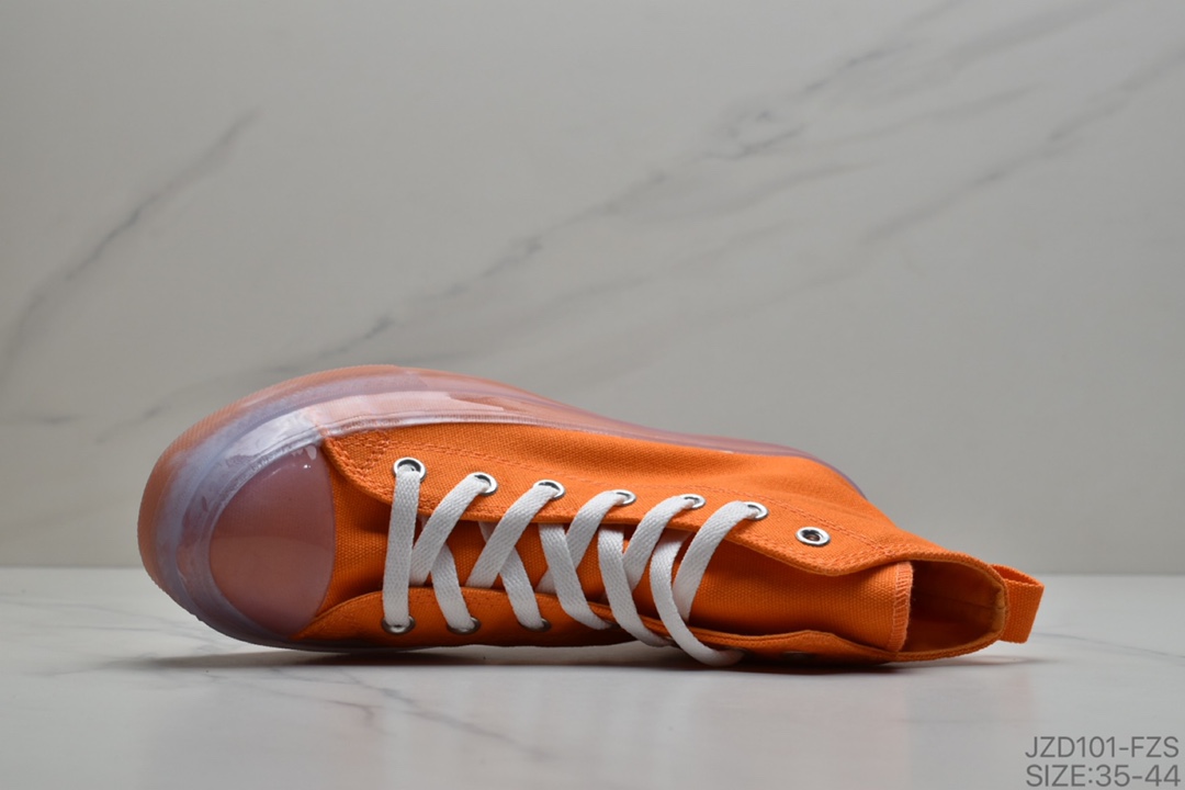 140 公司级匡威Converse Chuck Taylor All Star CX果冻透明水晶底高帮 167806C