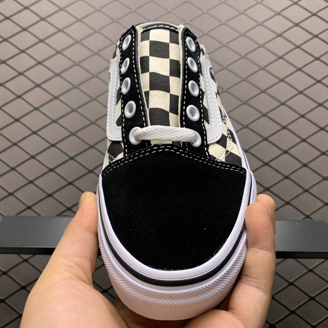 150 Vans 万斯 Old Skool 低帮硫化一脚蹬半拖休闲板鞋