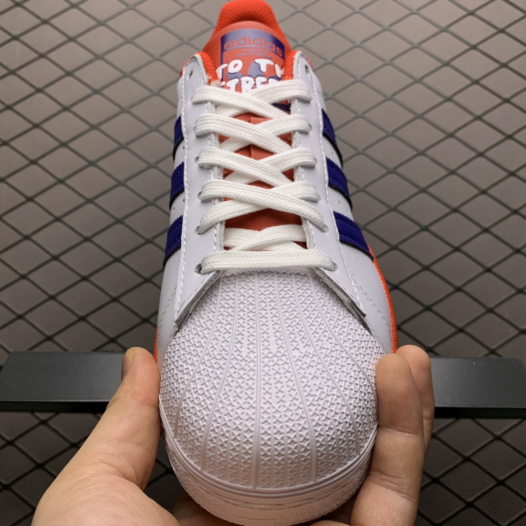 170 Adidas 阿迪达斯 Superstar 贝壳头休闲运动板鞋 FV4189