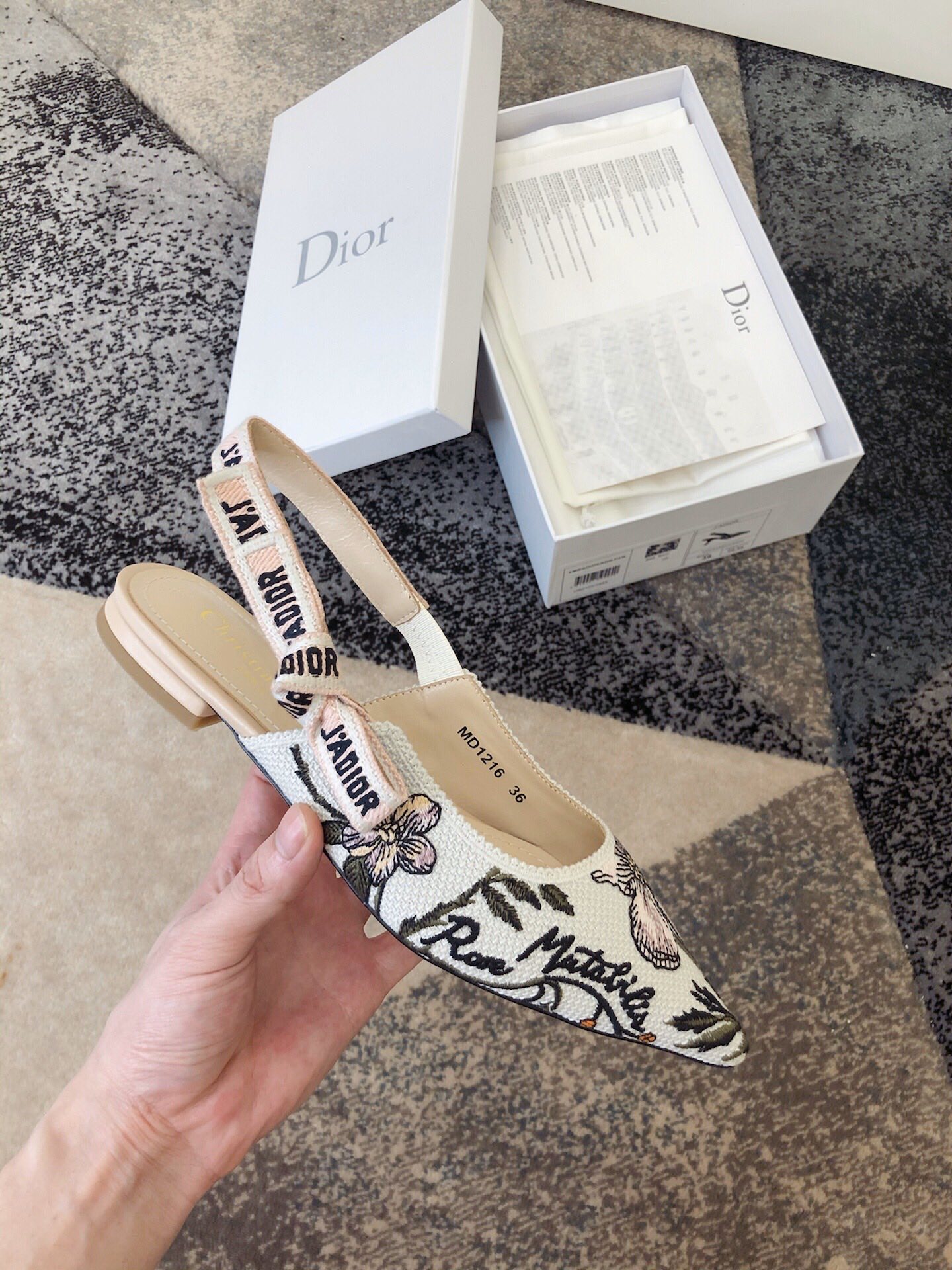 Dior Shoes High Heel Pumps Sandals Embroidery All Copper Genuine Leather Linen Sheepskin Spring/Summer Collection Oblique