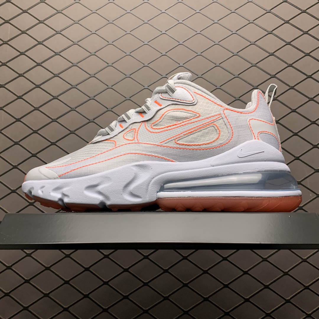 200 Nike Max 270 React SP 混合科技 半掌气垫跑步鞋 CQ6549-100