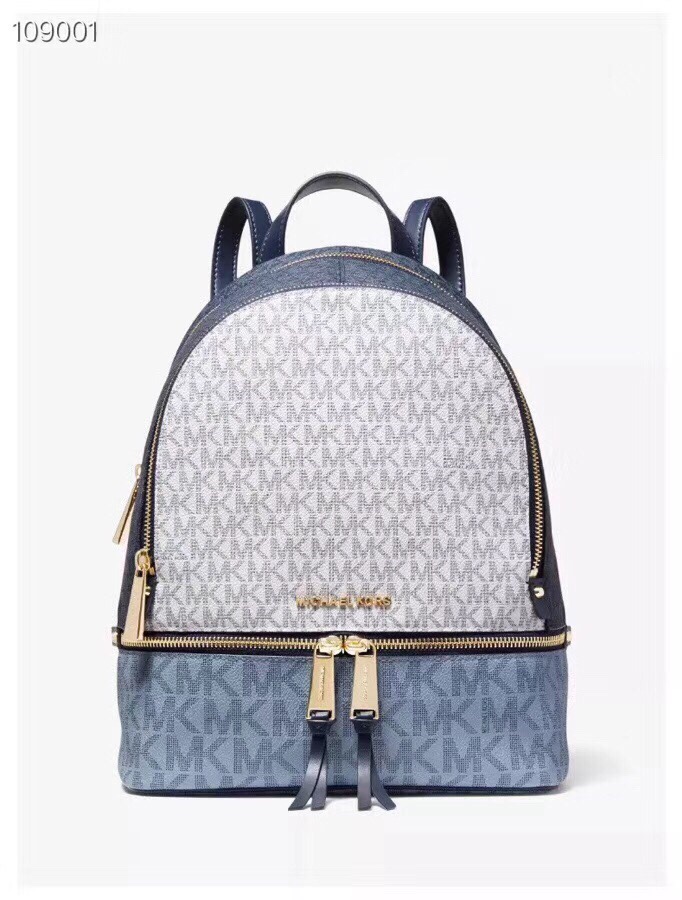 Michael Kors MK背包2拼皮3拼色。 A