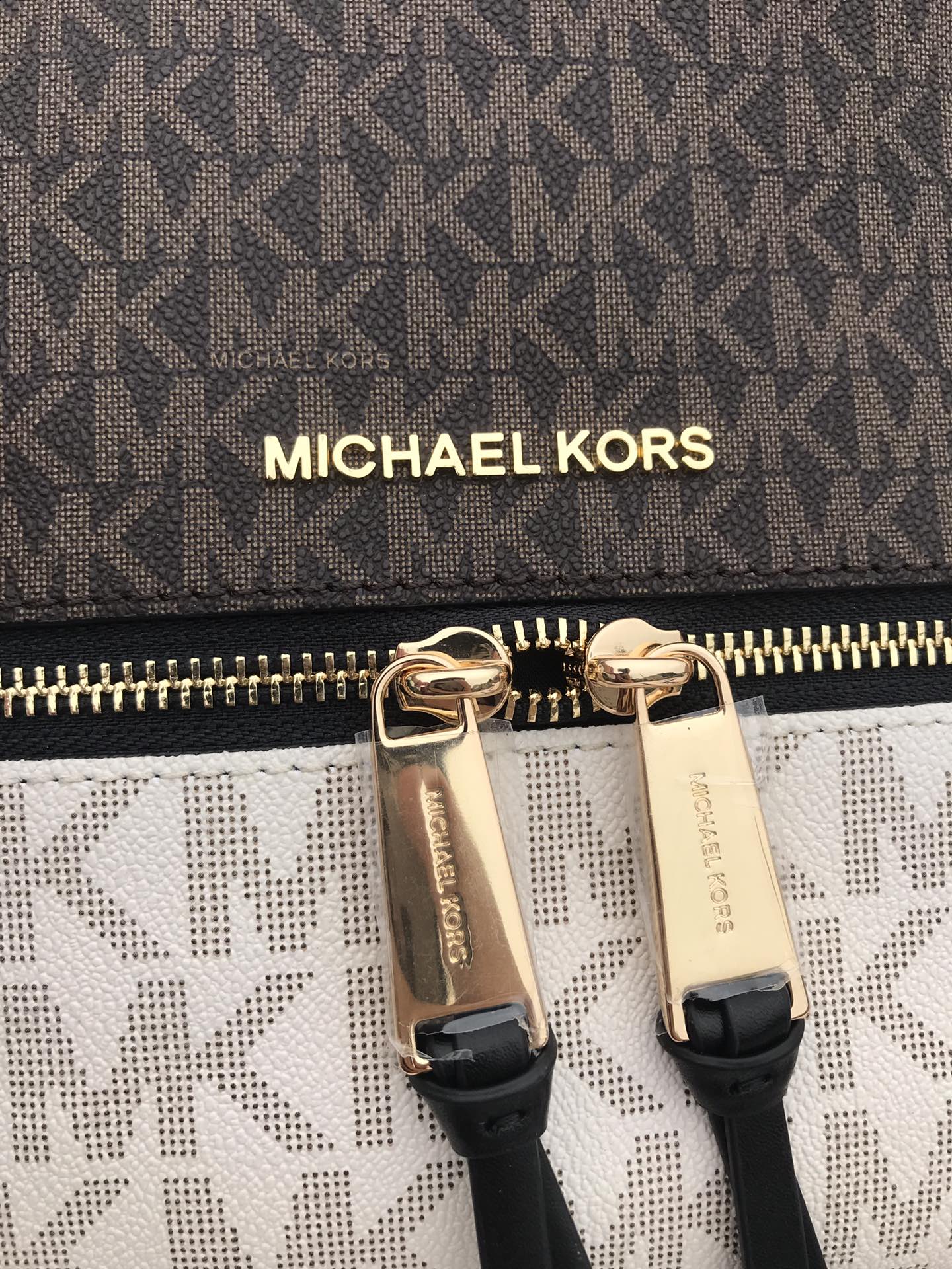 Michael Kors MK背包2拼皮3拼色