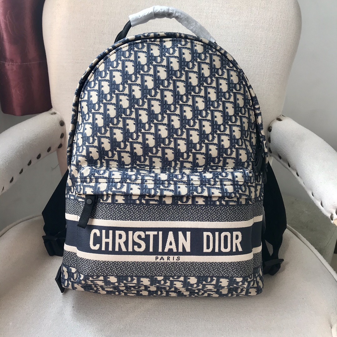 Shop Now
 Dior Bags Backpack Unisex Canvas Spring Collection Oblique Casual