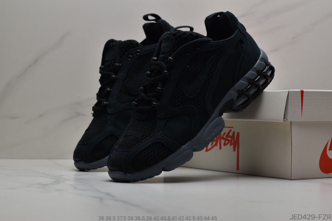 150 公司级Stussy x Nike Air Zoom Spiridon Cage 2 重磅联名CU1864 001