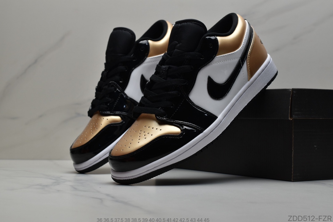 230 公司级Air Jordan1 Retro Low AJ1 乔一低帮真头层皮制作 经典复古文化休闲运动篮球鞋 货号：553558-113