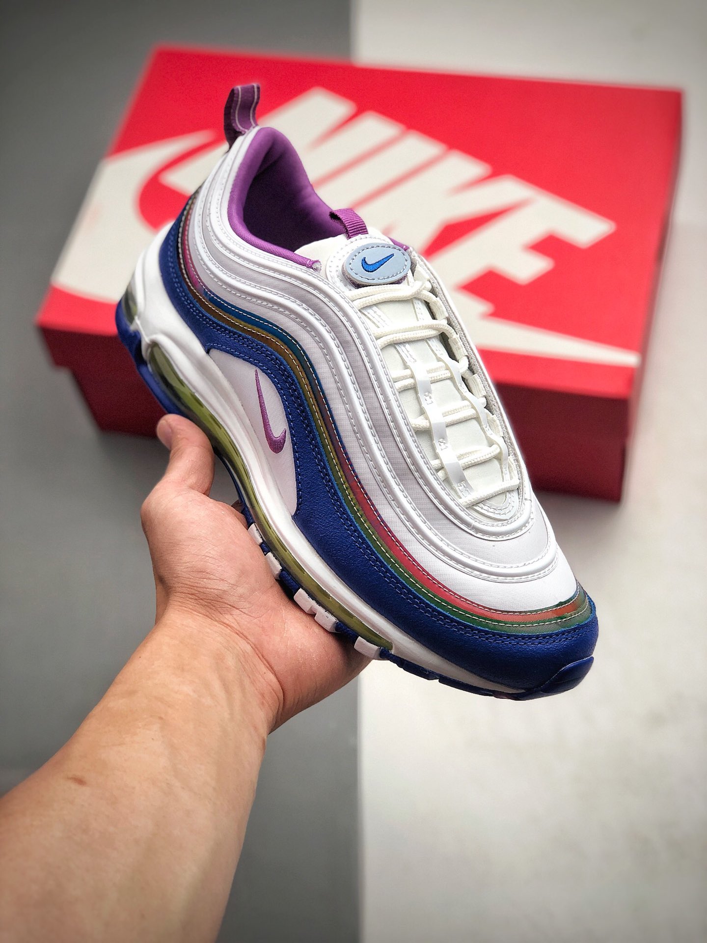 210 公司级 耐克Nike Air Max 97气垫跑步鞋 货号：CJ0591-100