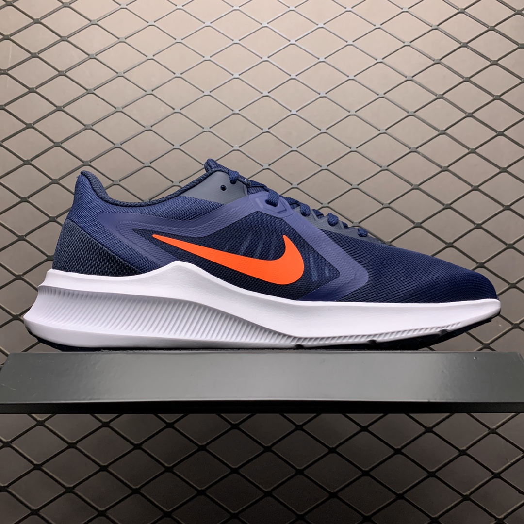 160 Nike Downshifter 10 网面超轻透气跑步鞋 CI9981-400